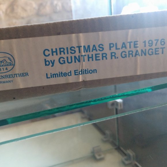 Hutschenreuther 1976 Joyous Meeting Plate - Picture 3 of 3